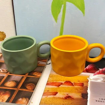 Kūrybinės Keramikos Puodelis Mielas Kavos Puodelio Šiaurės Šalių Namų Dekoro Rankų Darbo Meno Pieno Arbatos Puodelio Namų Drinkware Asmeninį Drinkware