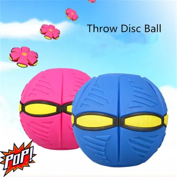 Lauko Šuo Žaislai Fly Ball LED Paplūdimys, Sodas Žaidimą Mesti Diską Ball Žaislas Išgalvotas Minkštas Naujovė Žaislų Kelis Spalva Butas Mesti Disko Kamuolys