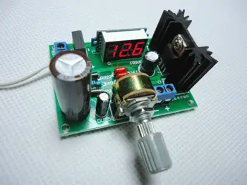 LED ekranas LM317 Reguliuojamas Įtampos Reguliatorius Žingsnis žemyn modulis AC/DC 5v (12v