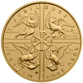 Lenkija 2000 Tūkstantmečio 2 Zlotti Apyvartą Progines Coin100% Originalus