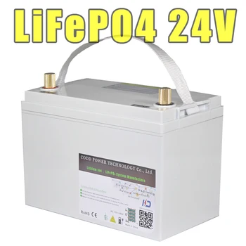 LiFePO4 24V 40AH 60AH 80H IP68 Vandeniui Įkraunama Baterija, Elektrinių dviračių laikymo Saulės LED lempos, Baterijos