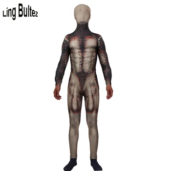 Ling Bultez Aukštos Kokybės Predator Cosplay Kostiumas Su 3D Spausdinimo Predator Pagrindinio Kostiumas