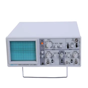LW L-212 20MHZ Laboratorija Dual Channel Analog Oscilloscope Nešiojamų Oscilloscope