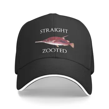 Mados Tiesiai Zooted Žuvų Beisbolo Kepuraitę Unisex Suaugusiųjų Juokinga Dizainas Reguliuojamas Tėtis Kepurės Moterims, Vyrams Hip-Hop