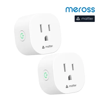 Meross 2 Pak MUMS/CA Versija Klausimas Smart Mini Wi-Fi Smart Plug Lizdą Paramą 