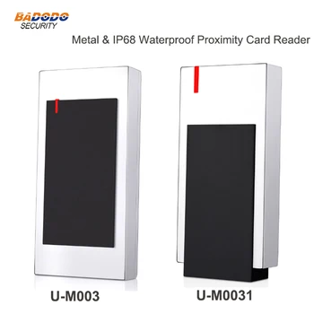 Metalo atveju IP68 Vandeniui artumo RDA EM Card Reder U-M003EM wiegand produkcija lauko naudojami namų saugumą prieigos kontrolė
