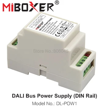 Miboxer DIN Bėgelio DALI Autobusų Maitinimo DL-POW1 DC16V 4W Max250mA AC 110V, 220V DALI RGB BMT LED Juostelių Transformatorius Downlight