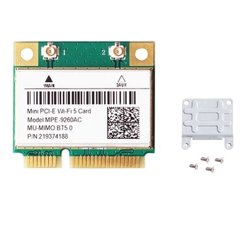 Mini-PCIE Card 2030Mbps 9260AC 2.4 G/5 ghz Dual Band 802.11 Ac Nešiojamas Deskktop Už Windows10/11