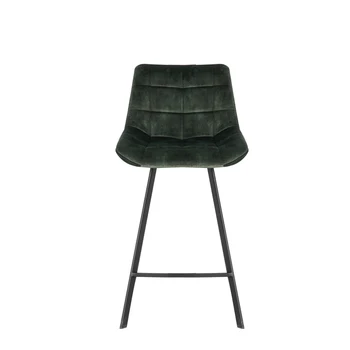 Modernus Dizainas, Patogus Šiaurės Metalinės Kėdės Šiuolaikinės Kaustytomis Geležies Aukštos Counter Lounge Baro Kėdė (2)