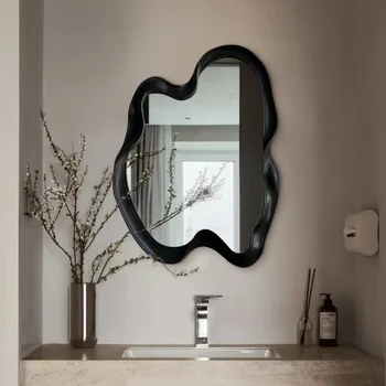 Modernus Vonios kambarys LED Dekoratyviniai Veidrodžiai Minimalizmas Šiaurės šalių Sienos Dekoratyviniai Veidrodžiai Nereguliarus Miegamasis Wanddeko Namų Dekoro WZ50DM