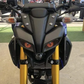 Motociklo priekinis žibintas Apsaugos Lipdukas Lauktuvės priekinis žibintas Lipdukas Guard Lipdukas, skirtas Yamaha MT-09 2017 03 modelis