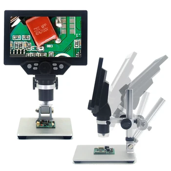 MS2 1000X Skaitmeninis Mikroskopas Litavimo Elektroninio Mikroskopo Vaizdo 5inch LCD 12MP Nuolatinio Stiprinimo didinamasis stiklas Įrankis