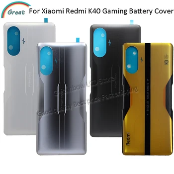 Naujas Galinio Dangtelio Xiaomi Redmi K40 Žaidimų Baterijos Dangtelis Galinių Durų Būsto Redmi K40 Gaming Edition K40 Atveju Atgal
