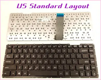 Naujas JAV Išdėstymo Klaviatūros ASUS D451 D451LD D451LDV D451VE 0KNB0-4133US00 AEXJJBU00110 Laptop/Notebook be Rėmelio