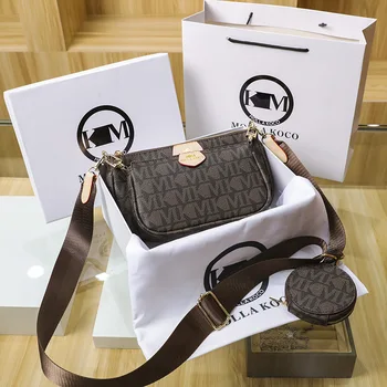 Naujų lengvųjų prabangos prekės krepšys Mados abėcėlės Vieną petį Įstrižainės span maišelį sac a main femme de marque luxe cuir 2023