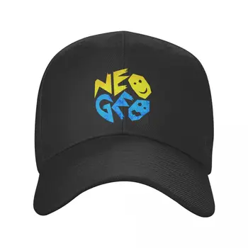Neogeo Arkadinis Žaidimas, Neo-Geo Logotipas Beisbolo Kepuraitę Suaugusiųjų Reguliuojamas Tėtis Skrybėlę Vyrų, Moterų Apsaugos Nuo Saulės Snapback Skrybėlės Trucker Kepurės