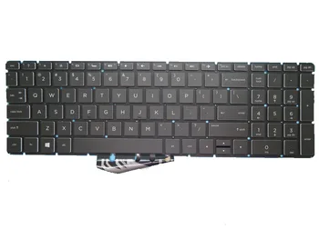 Nešiojamojo kompiuterio Klaviatūra HP 15-BS000 15-BS001CY 15-BS002CY 15-BS003CY su apšvietimu Be Rėmo Juoda Jungtinės amerikos valstijos JAV PKNR105A1