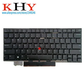 Originalus MUMS USI IND Klaviatūra su foniniu Apšvietimu, Skirtą ThinkPad X1 Carbon 9 Gen (20XW, 20XX), 5M11C53271 5M11C53343 5M11C53307 5M11C53235