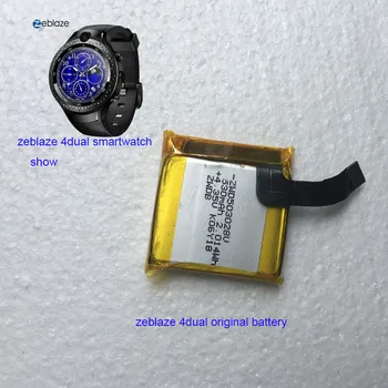 originalus Polimerų Įkraunamą Bateriją zeblaze thor 4 dual thor 4 plus pro 4dual thor 5 thor pro Smart Watch laikrodis baterija