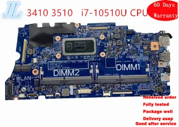 Originalą Dell OEM Platuma 3410 3510 motininės Plokštės sisteminės plokštės i7 1.8 GHz Quad Core UMA J6VTW 0J6VTW KN-0J6VTW Išbandyti OK