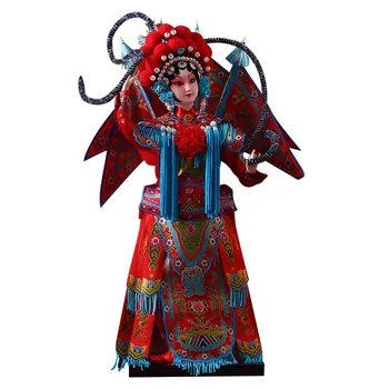 Pekino Operos Kaukė Lėlės Pekiną Šilko Lėlės Suvenyrų Kinijos Ypatingą Dovaną