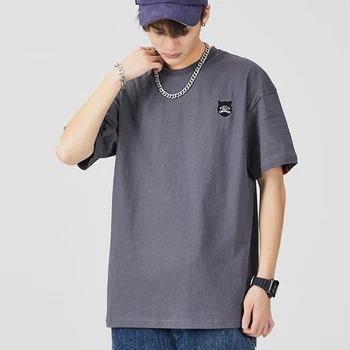 Plius dydžio vyriški summer Tee nauji trumparankoviai Japonijos madinga prarasti atspausdintas T-shirt visą medvilnės