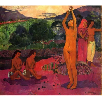 Rankomis dažyti aukštos kokybės atgaminti Maldavimas Paul Gauguin Įspūdį žanro tapybos ant drobės Šiuolaikinės kambario dekoro