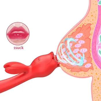 Rose Vibratorius Su Čiulpti Taurės Režimai Lyžis Siurbimo G Spot Vibratorius Klitorio Spenelių Stimuliatorius Sekso Žaislai Moterims, Masturbators