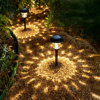 Saulės LED Žibintai, Lauko Apdailos Vejos Lempos Garden Villa Balkonas Pastatų Atmosfera Išdėstymas Vandeniui LED Grindų Plug Lempos