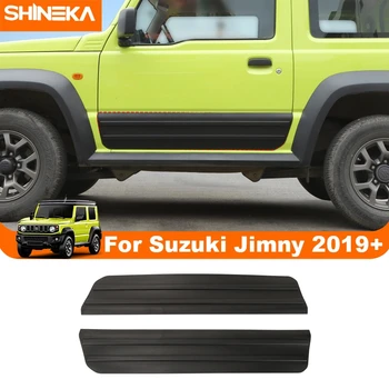 SHINEKA ABS Durų Anti-Scratch Guard Plokštelė, apsauginis Dangtis Dekoracija Suzuki Jimny JB64 JB74 2019-2023 Šildomi Accessoriess