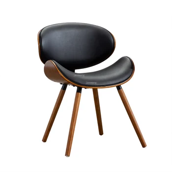 Skandinavijoje Prabanga Valgomojo Kėdės, Virtuvės Buitinė Baldai, Medžio masyvo Butas Kėdės, Modernaus Minimalistinio Kėdės
