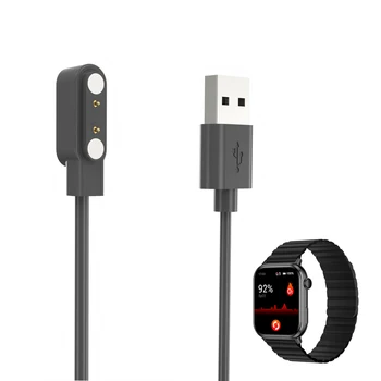Smartwatch Dokas Įkroviklis Adapteris USB Įkrovimo Kabelis Laido IMILAB W02 Sporto Smart Žiūrėti Galios Mokestis Vielos Priedai
