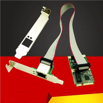 Tinklo plokštės Mini PCIE Tinklo plokštė 1000Mbps Gigabit Ethernet 10/100/1000M NIC RJ45 LAN Tinklo Adapteris, skirtas Stalinis Kompiuteris PC