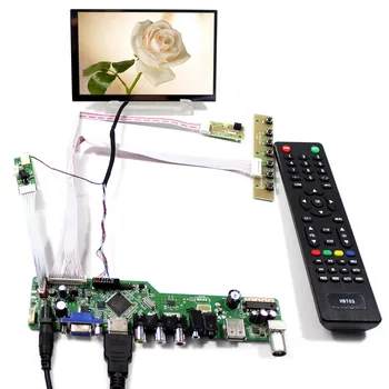 TV+PC+HD MI+CVBS+RF+USB LCD Vairuotojo Lenta Su 5.6 colių LTD056ET3A 1024x600 LCD Ekranas