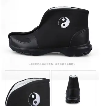 unisex EU34~EU46 Aukštos kokybės Rudenį&žiemą šiltas Daoizmas batus storais padais daosizmas kung fu batai chi sportbačiai