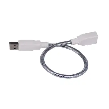 USB prailginimo kabelis (Male ir female jungtis Metalinės žarnos 360° lenkimo Kasdien mobiliojo galios Daugiafunkcinis USB ventiliatorius naktį šviesos
