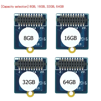 Už Nanopi M4 NEO4 M4 K1 K2 EMMSP Modulio Adapteris Didelis Tikslumas 8GB 16GB 32GB 64GB Flash Atminties Modulio Pakeitimo
