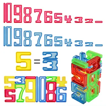 Vaikai Skaidrus Skaitmeninės Matematikos Žaislai Montessori Loginį Mąstymą Skaičių Žaidimas Aritmetinę Operaciją Mokymosi Švietimo Žaislai