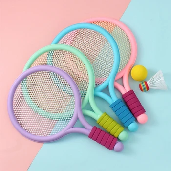 Vaikų Badmintono Teniso Raketė Pradedantiesiems Mokymo Paplūdimio Lauko Teniso Lopšelis Kūdikiui Tėvų Vaikas Interaktyvūs Žaislai
