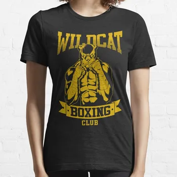 Wildcat ' s Bokso Klubas T-Shirt viršūnes moteriški marškinėliai