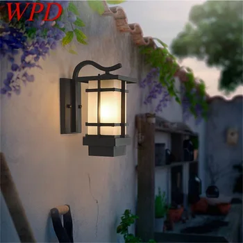 WPD Lauko Sienų apšvietimo Sconces Klasikinio LED Lempos Vandeniui IP65 Namų dekoro Už Veranda