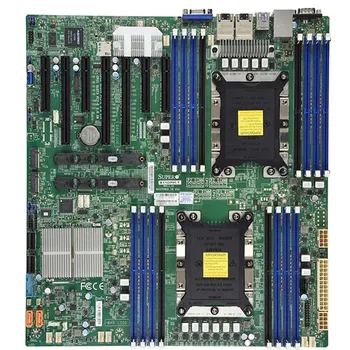 X11DPH-T Supermicro Motherboared 2 kartos LGA-3647 PIN C622 DDR4-2933MHZ procesorius Patikrintas, Gerai bofore pristatymas
