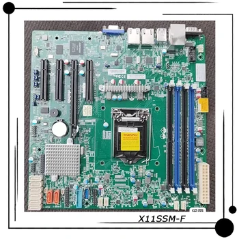 X11SSM-F Supermicro Serverio Micro-ATX pagrindinė Plokštė LGA 1151 C236 Chipset, Palaiko E3-1200 v6/v5-7-oji/6-oji i3 Serijos Pilnai Išbandyti