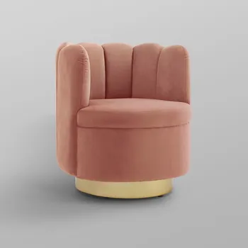Šiuolaikiniai Supamieji Barelį Kėdės,Troškinti Swivel Akcentas Kėdė Barelį Kėdės,360° Pasukama Prabangi Kėdė Apvalios Kibirą Kėdė Butas