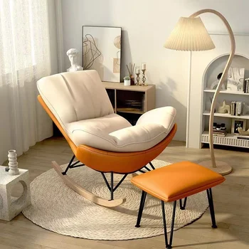 Šiuolaikinės Paramos Kėdės Kambarį Modernus, Ergonomiškas Vieną Šurmulio, Recliner Kėdės, Metalinės Italų Vieną Fauteuil Salonas Apdaila
