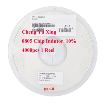 0805 Chip Indutor 470NH 10% CDR:650mR 200mA 4000pcs 1 Reel